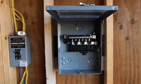 50 amp outside breaker box